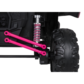 Pojazd Elektryczny RACING Road 2000 4x120W – Różowy JL218.ROZ